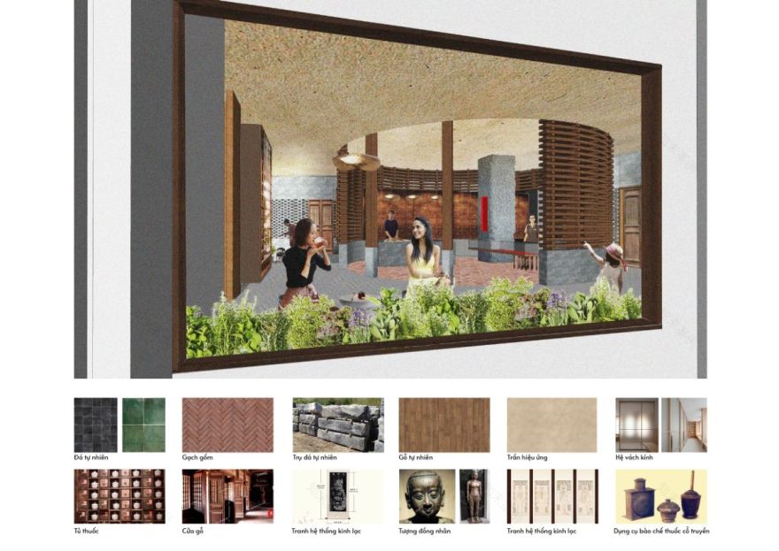 现代越南风格 YHCT 诊所设计,融合自然人文元素-37