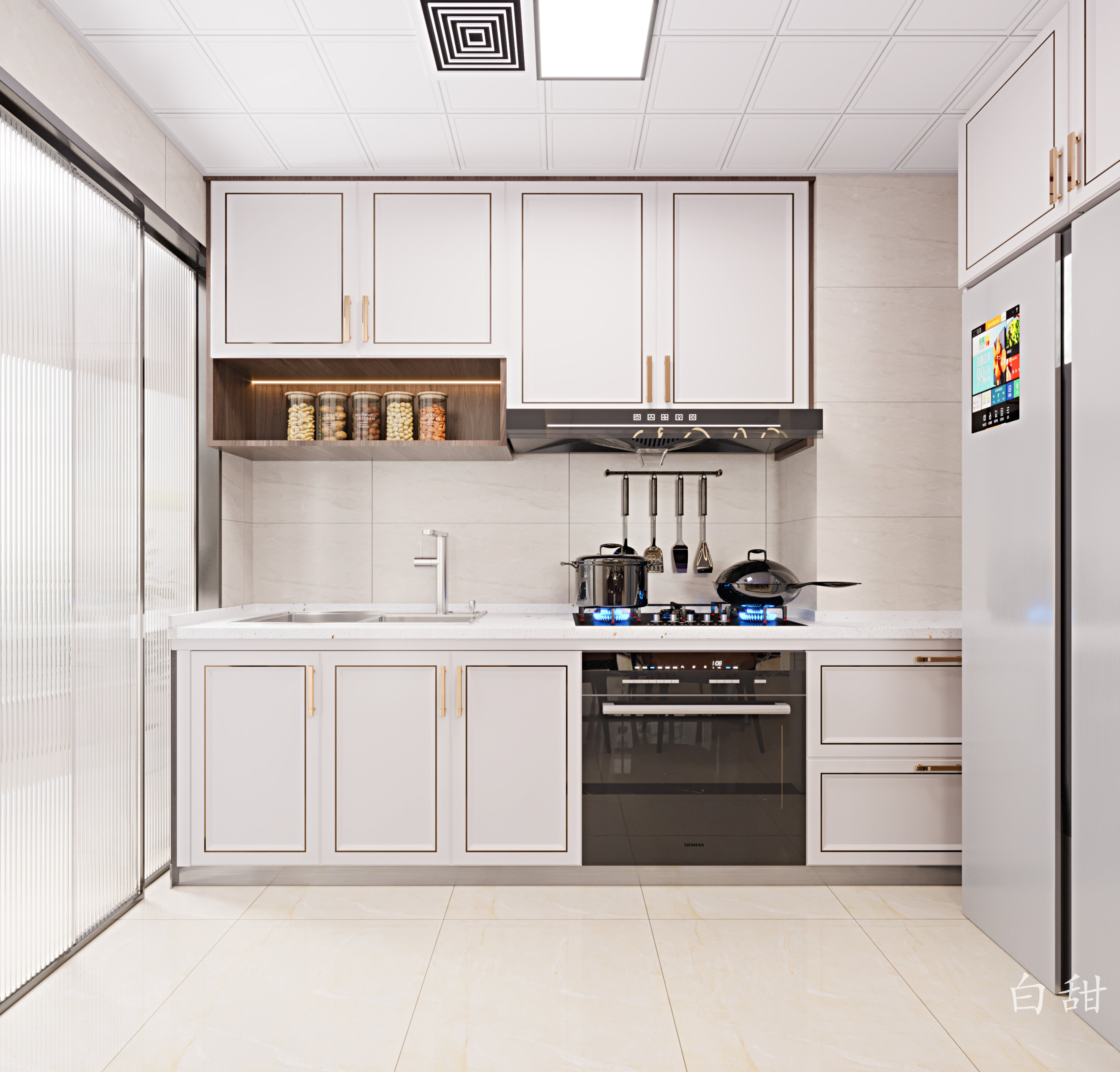 现代轻奢都市品味家居空间设计-8