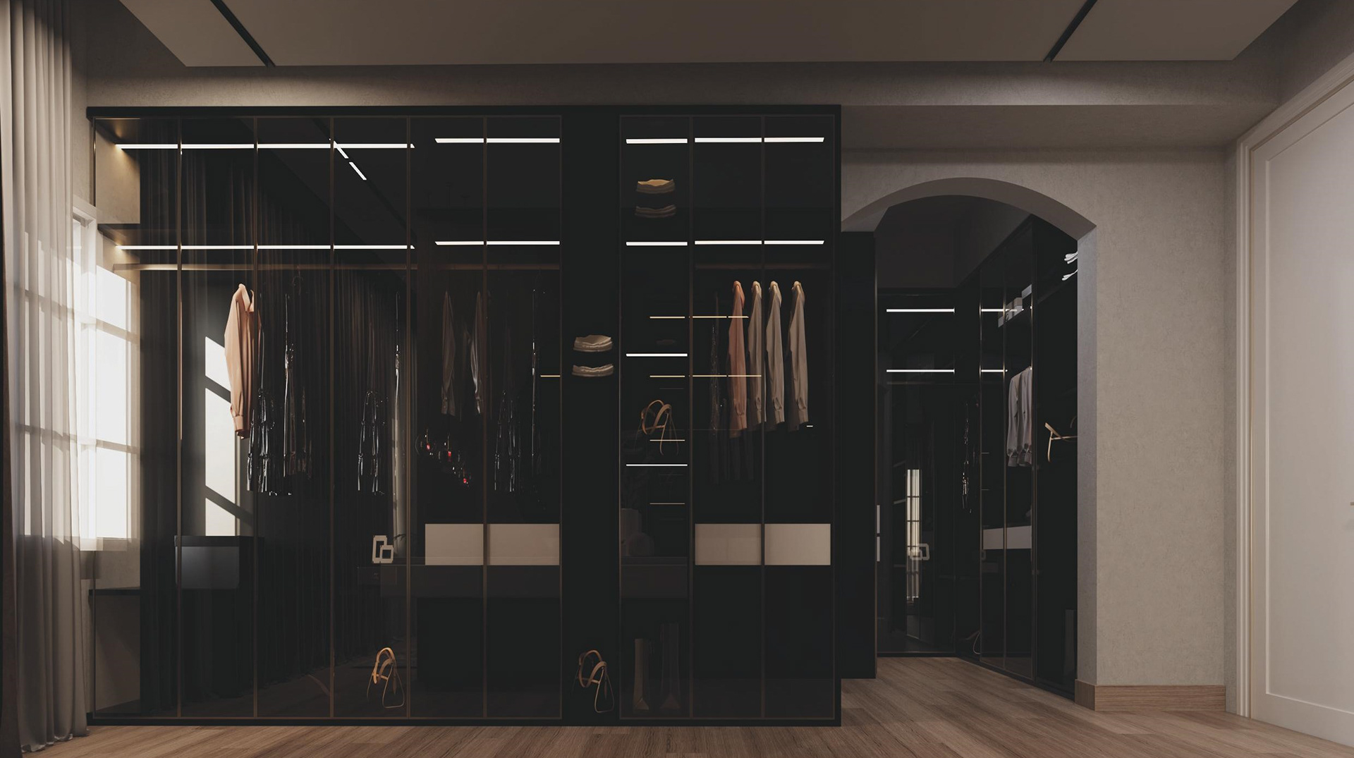 迪拜现代简约别墅室内设计丨阿联酋迪拜-8