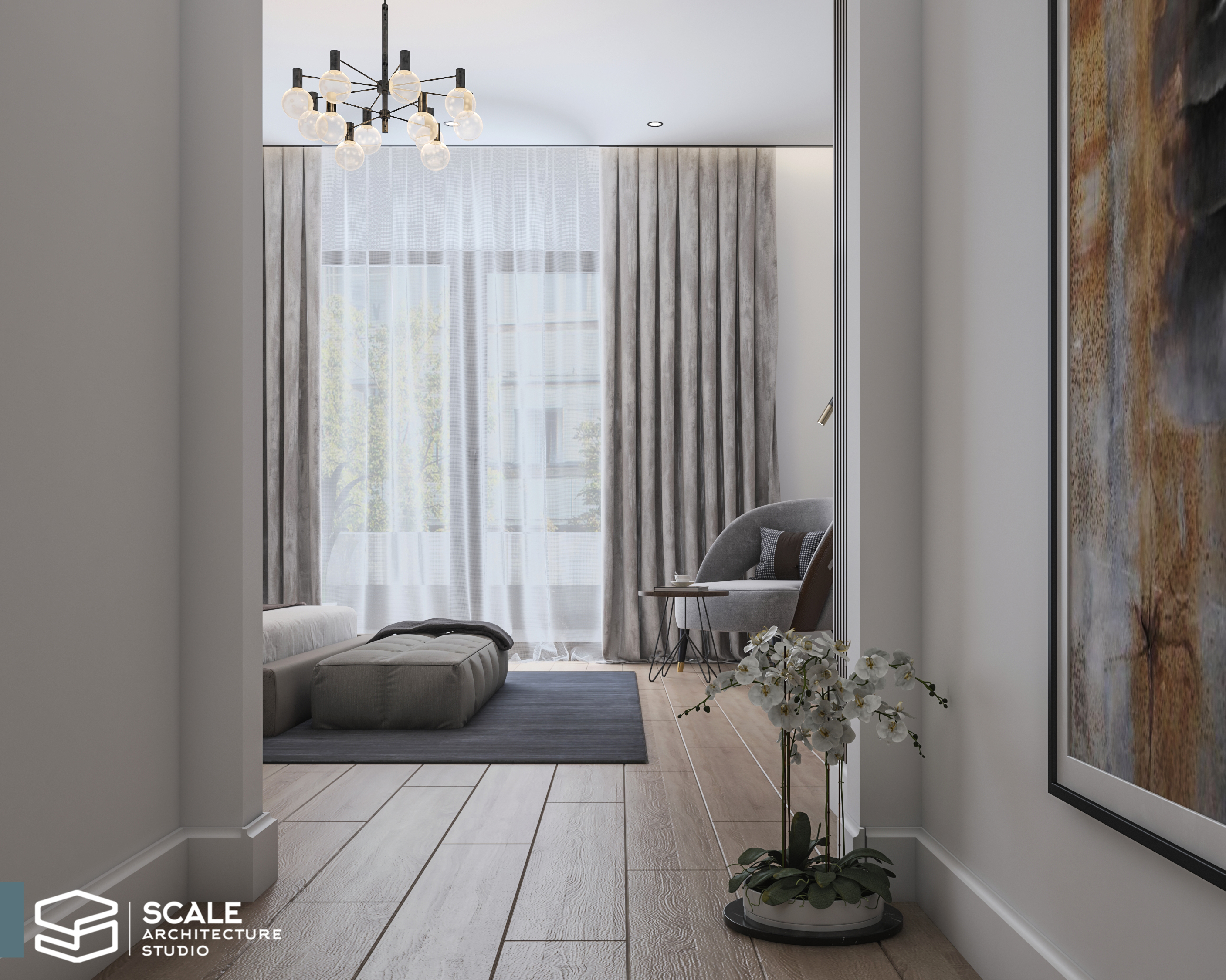 别墅主卧室丨Scale Architecture studio office-13