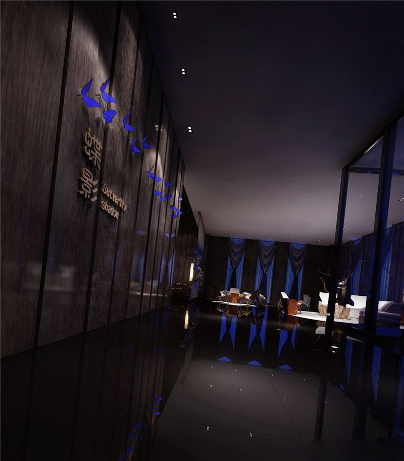 蝶影概念餐厅 上域设计-4