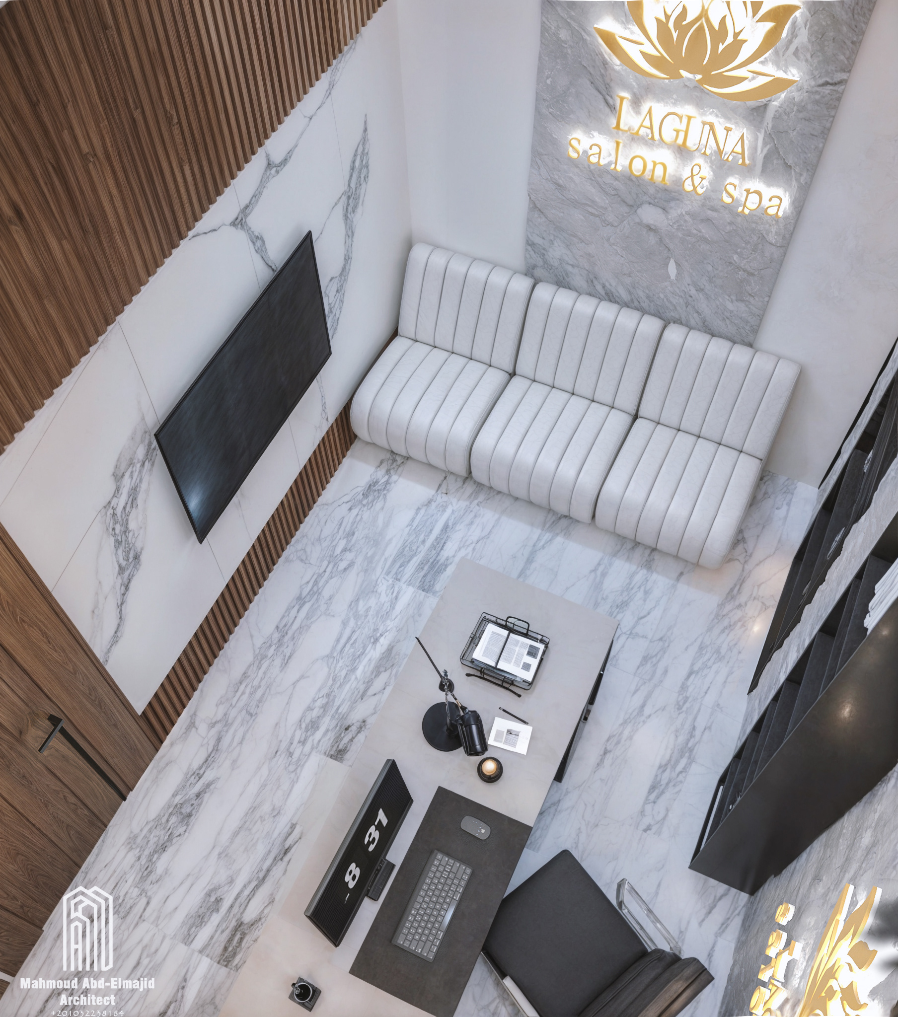 Laguna salon & spa 设计丨阿联酋丨Mahmoud abd elmajied-29