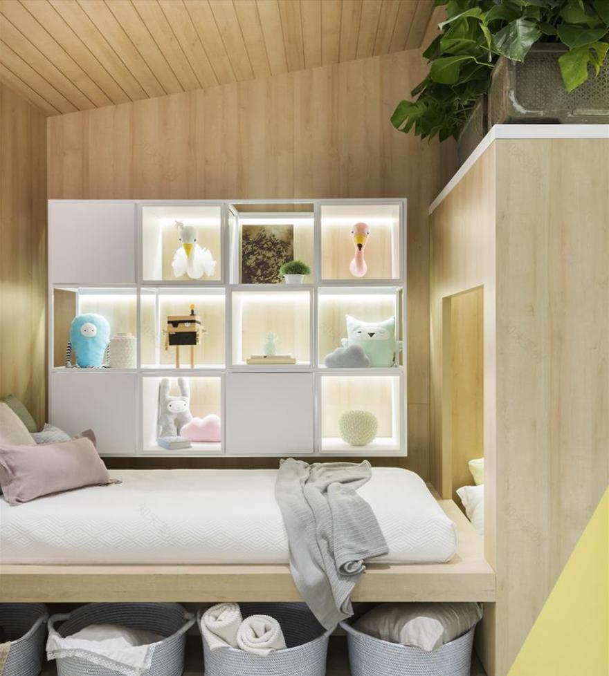 Quarto de Bebê · 可持续木质儿童房设计-6