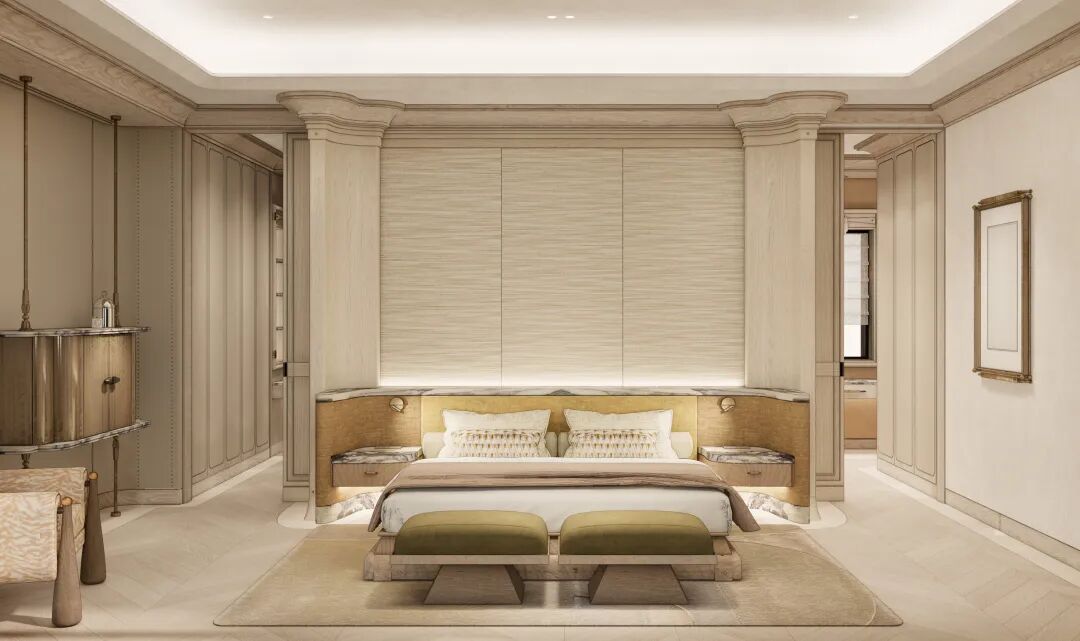 召禾设计邵程丨上海桐安里风貌别墅·复古侘寂风-14