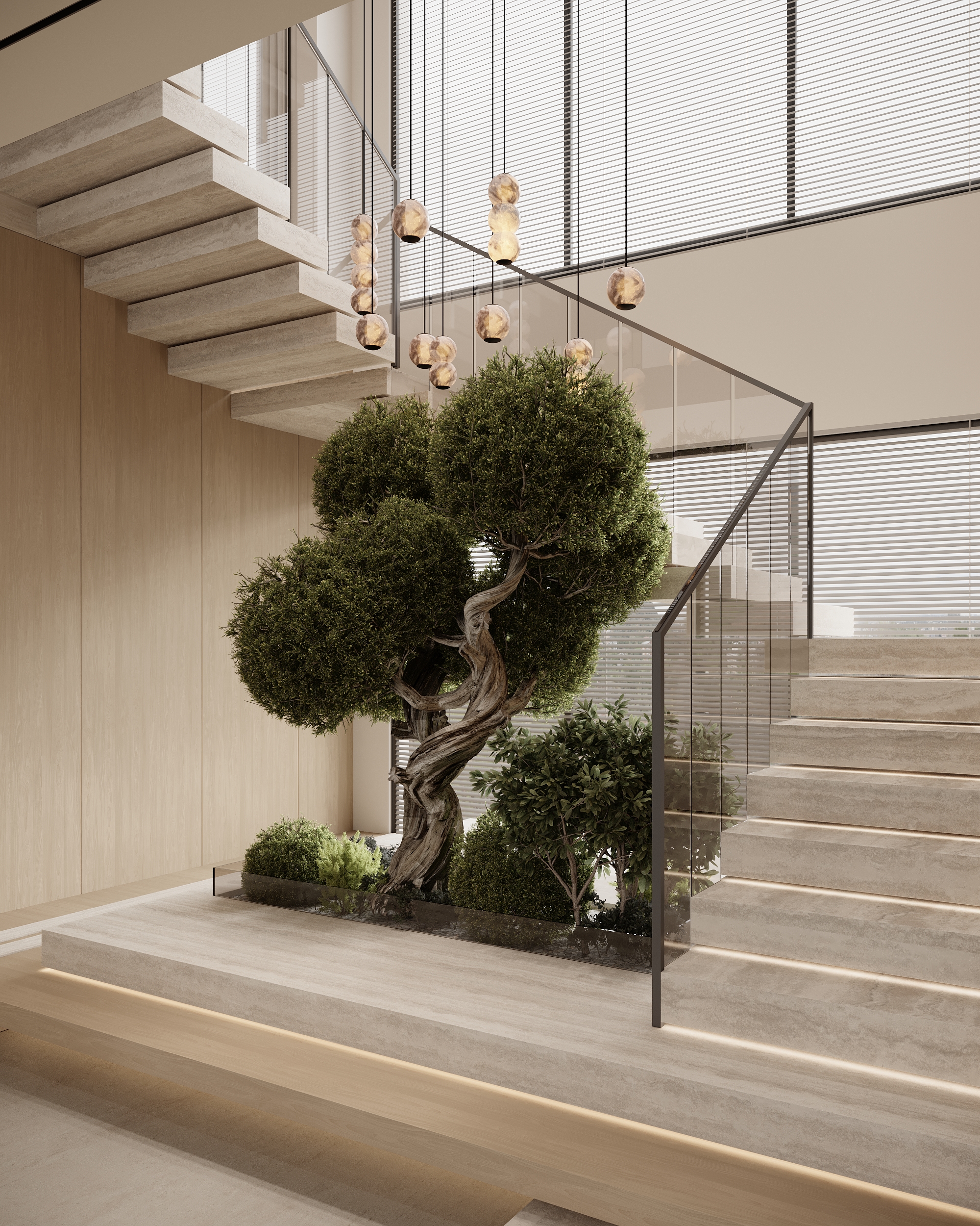 客厅设计丨阿联酋迪拜-24