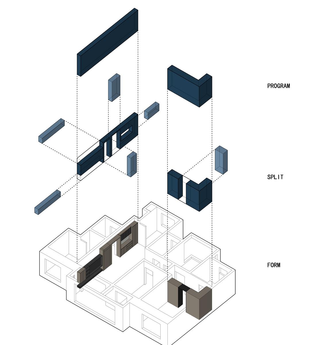 蓝墙叠窗之家-5