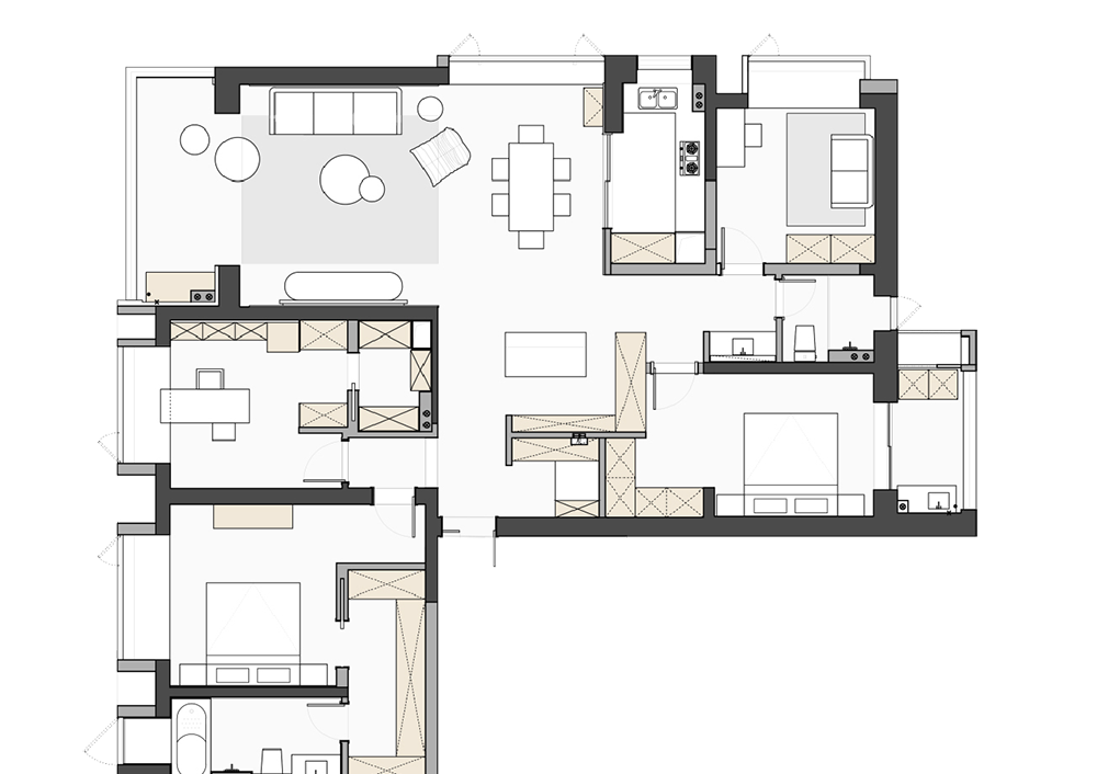 中信泰富金融城住宅设计丨艺境·陈设软装-5