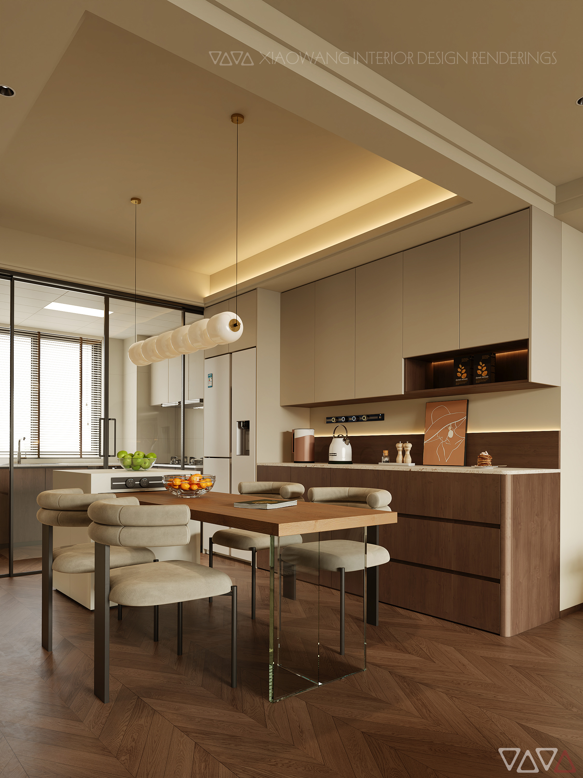 中古奶油风效果图-9