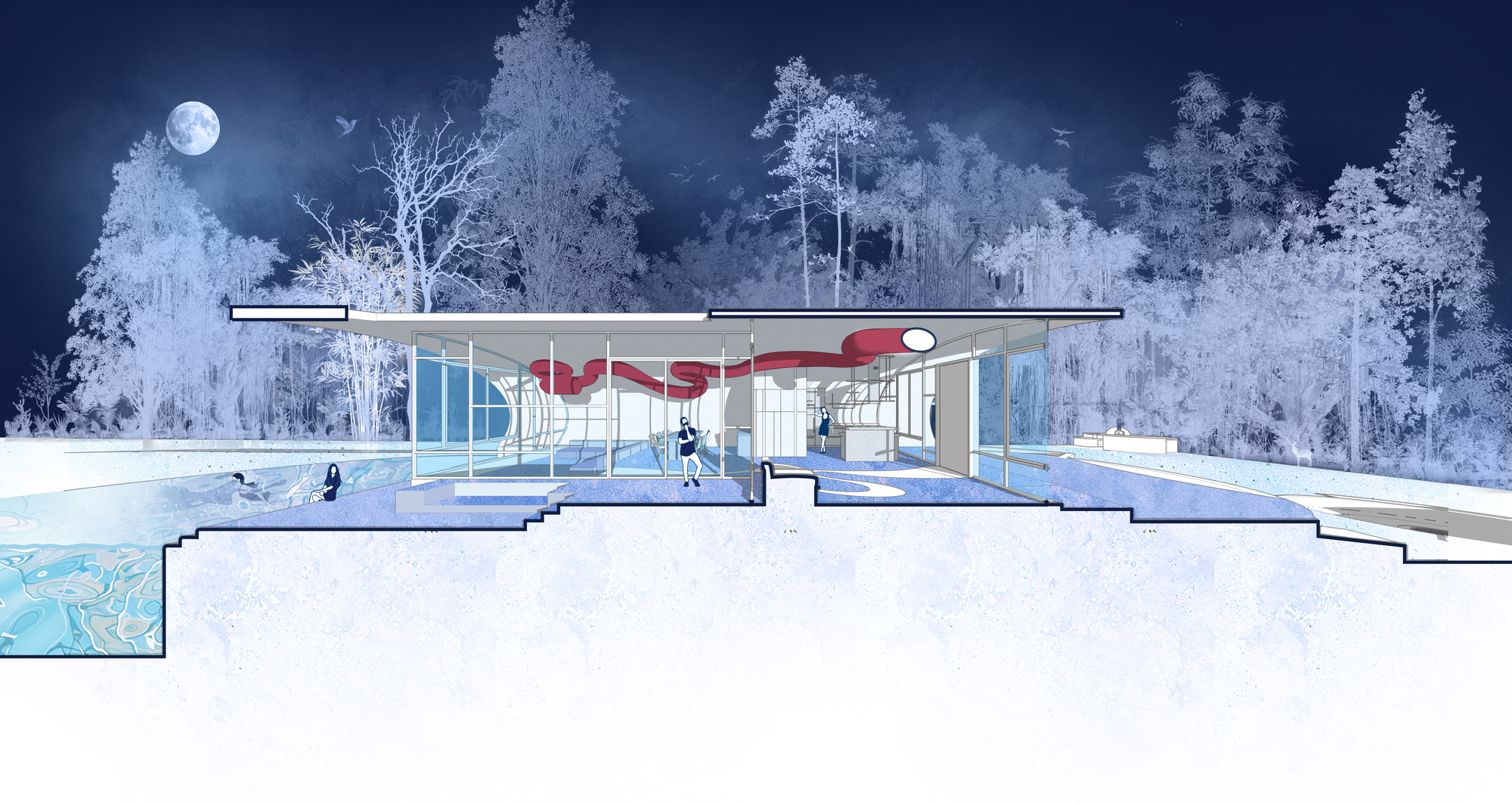 阳光房丨印度丨Achyutam Designs-32