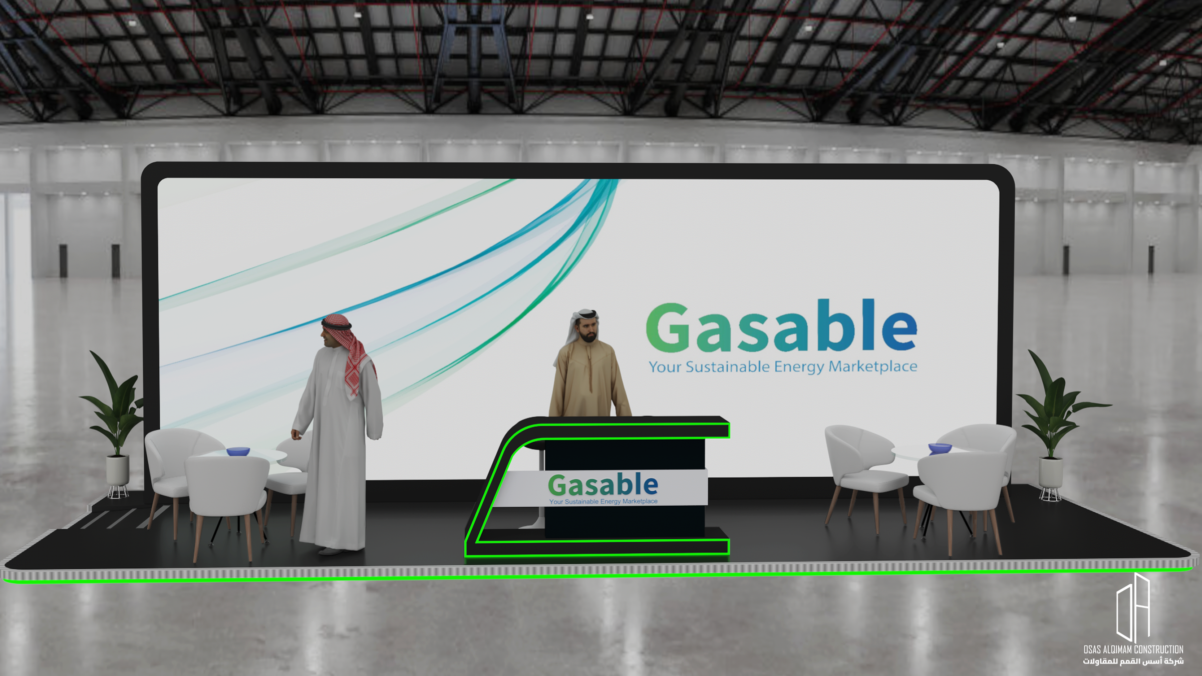 Gasable booth at EV Auto Show Riyadh 2024-13