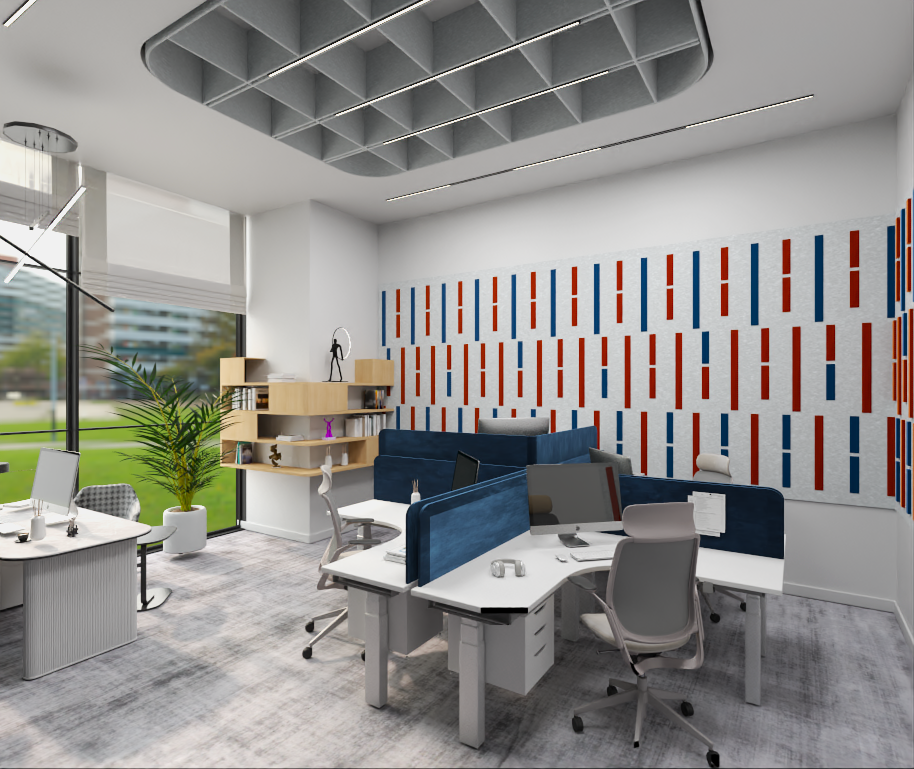 企业联合办公空间设计丨Helwan University-49