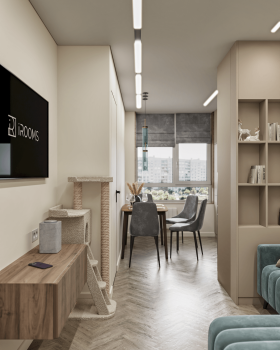 40 平方米公寓可视化设计丨Irooms Design