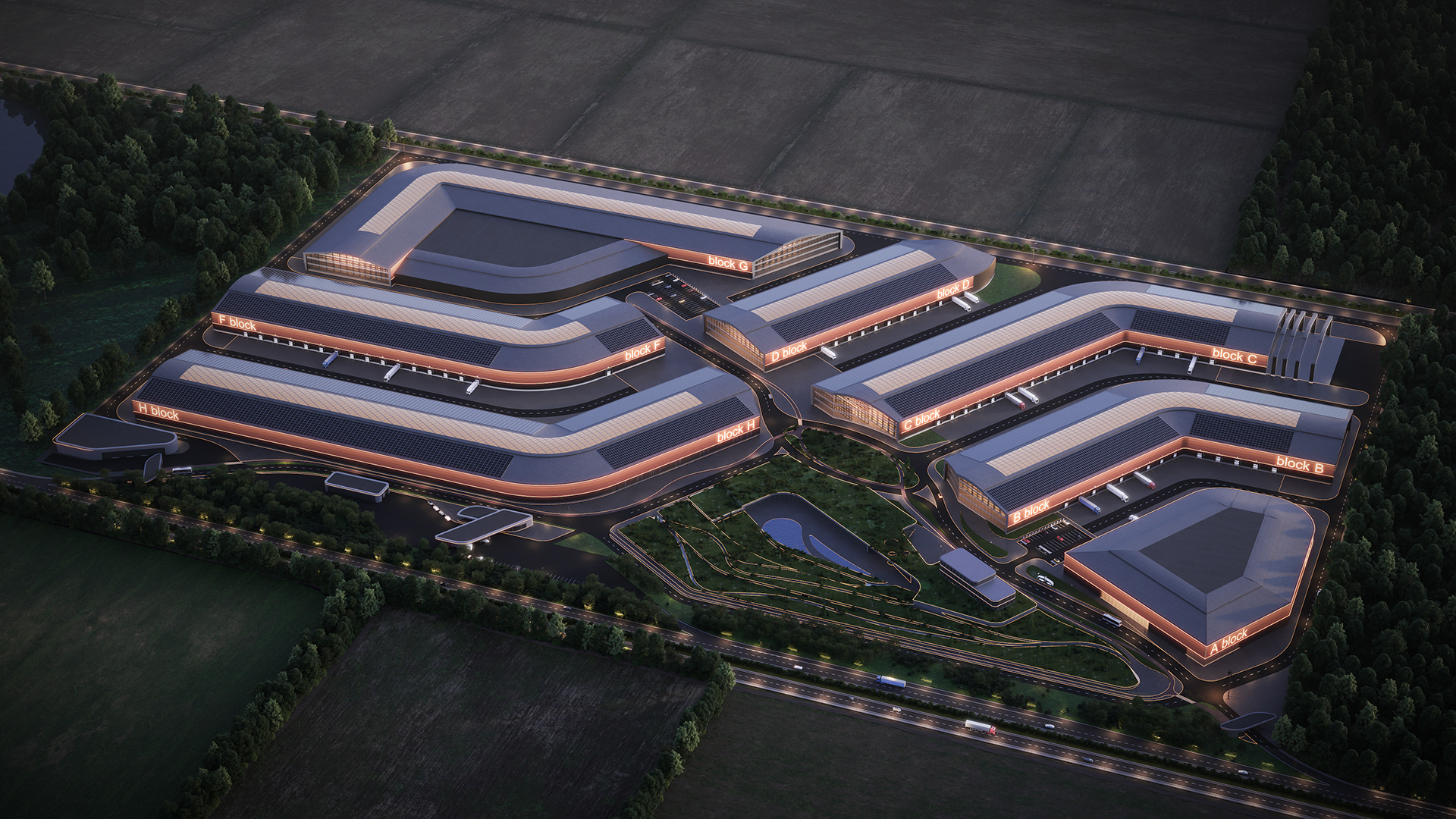 高科技物流枢纽丨乌克兰丨korobko.3dvis-2