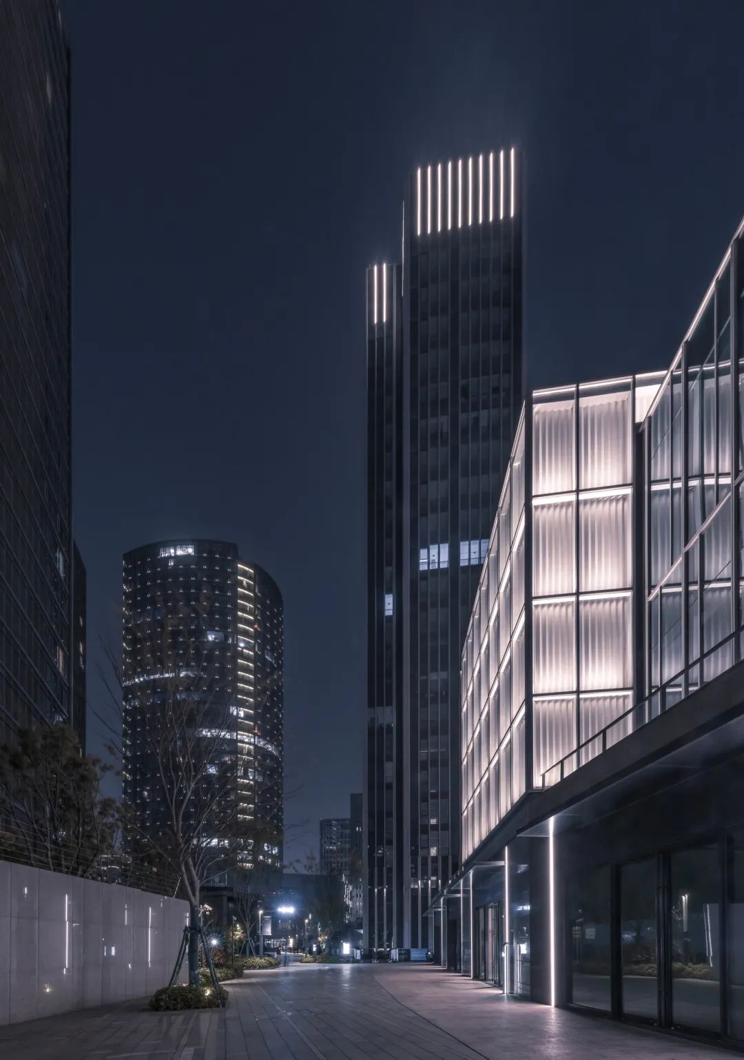 融创滨江壹号院 | 高效商业办公空间的地下地上融合设计-26