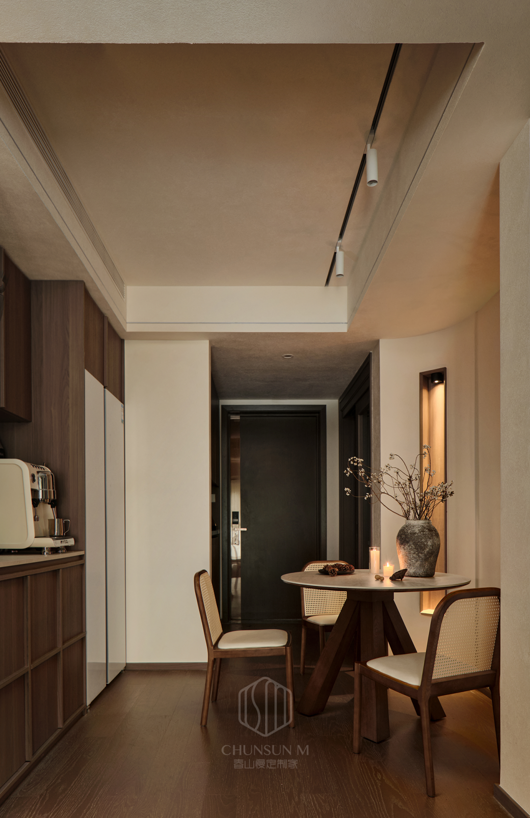 玄武映园186㎡|侘寂中古，将生活的烟火气凝练为空间诗学！-16