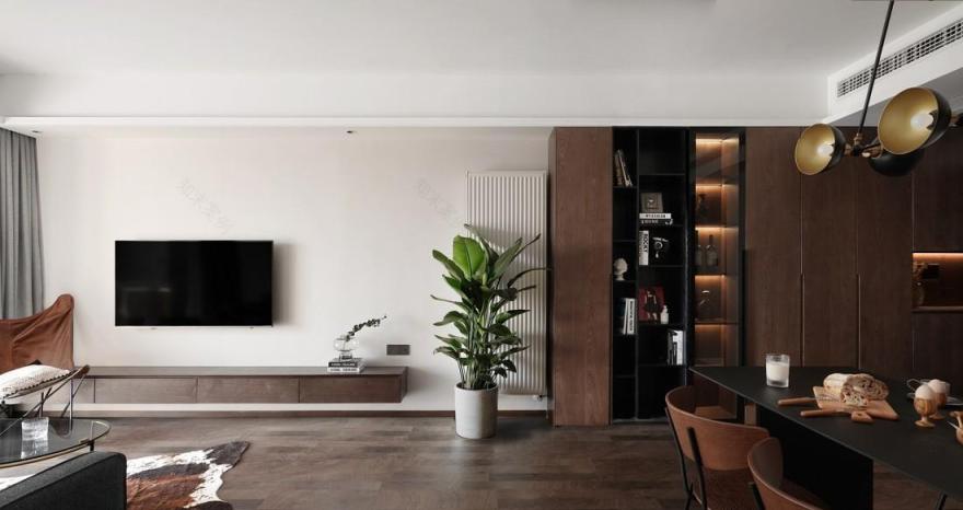 都市独居,孔雀蓝的静谧空间-0