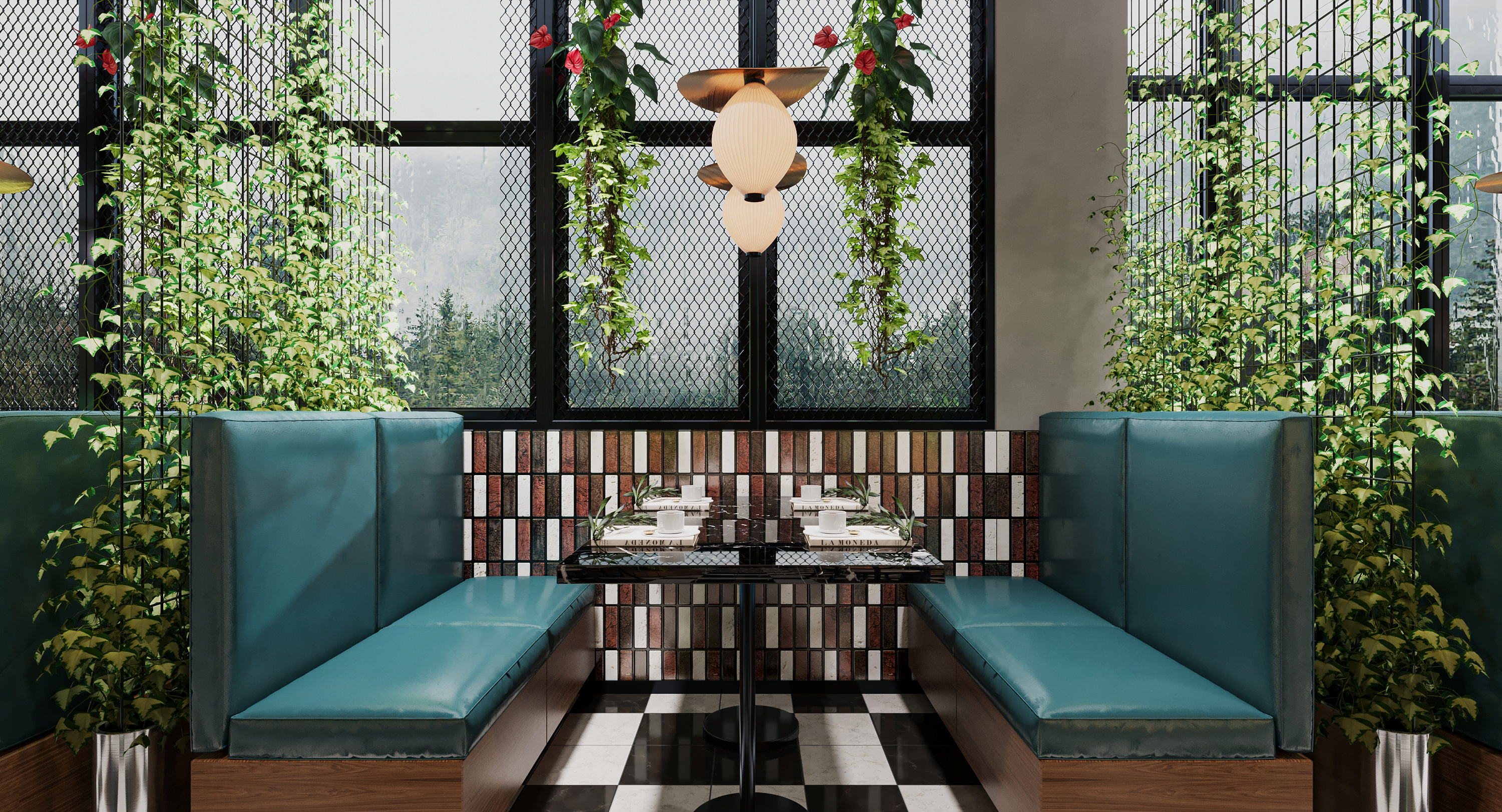 这个冬天，邀请你来这间充满森林气息的咖啡厅坐坐-9