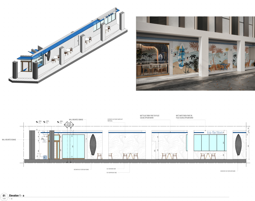 ICE CAFE | Concept Design & Full Executive BIM Package-17