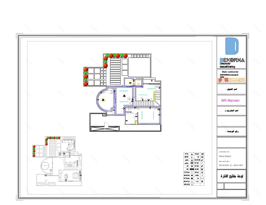 施工详图丨EgyptCairo丨Maria Maged-16