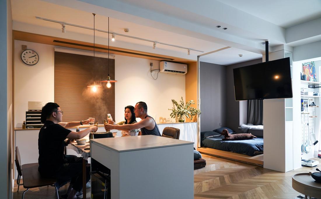 90㎡万科精装房惊艳改造-69