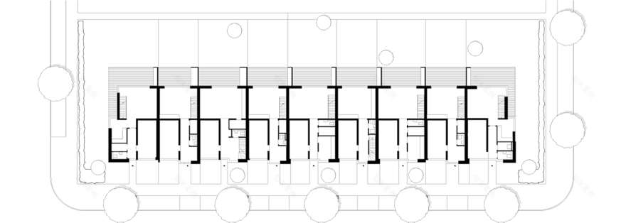 城市维尔德城市房屋
注:Stadtwerder是一个特定地名,这里音译为城市维尔德,因为没有更多背景信息,可能存在更合适的中文名称Stadthäuser直译为城市房屋 丨GermanyBremen丨Lorenzen Mayer Architekten-8