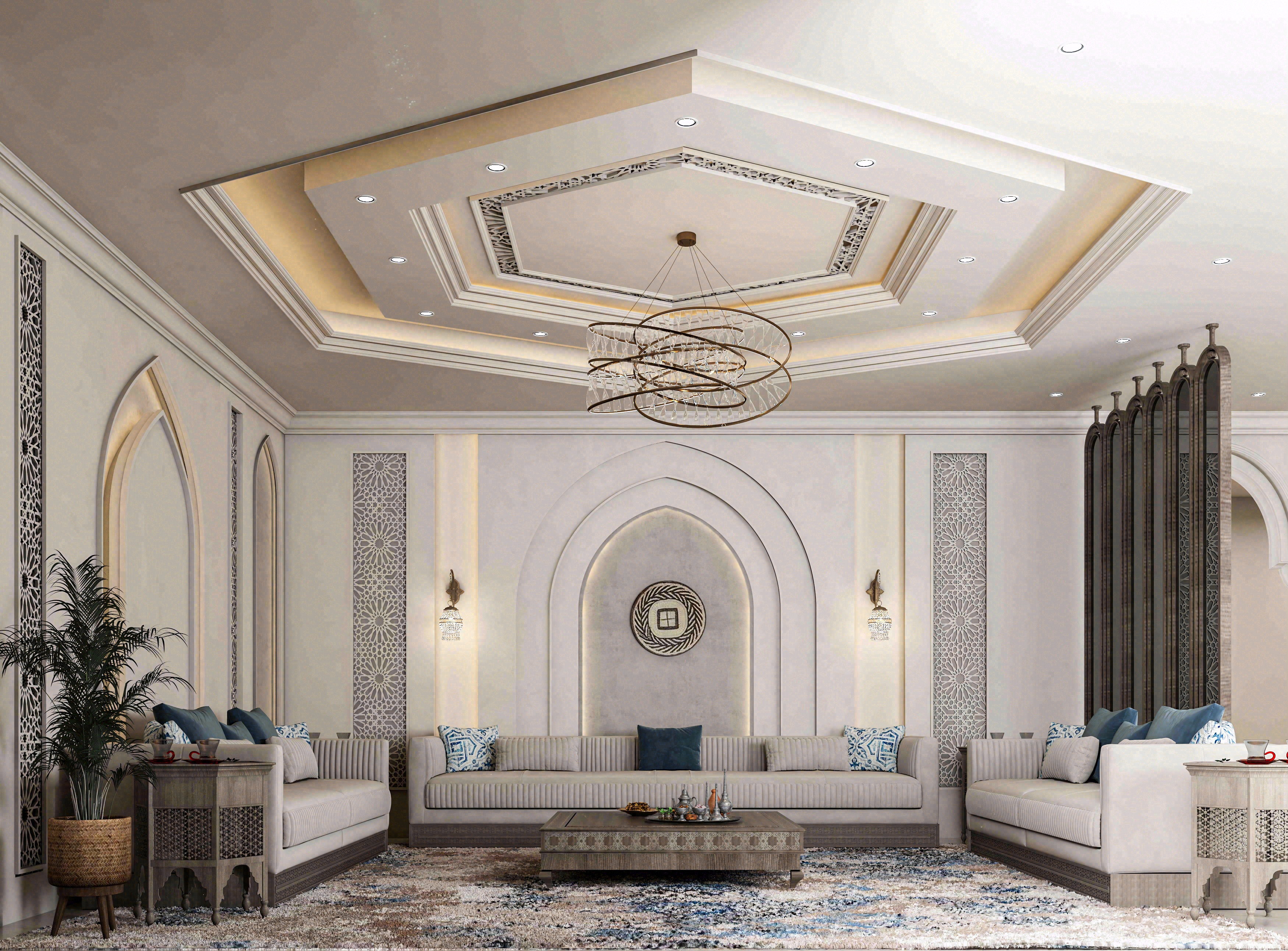 Islamic Reception Design Located In Kuwait-8