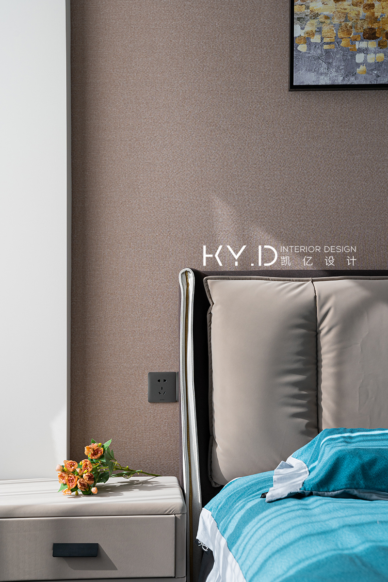 荆门天地 96㎡现代极简全案 | 舒适空间与艺术精神的完美融合-40