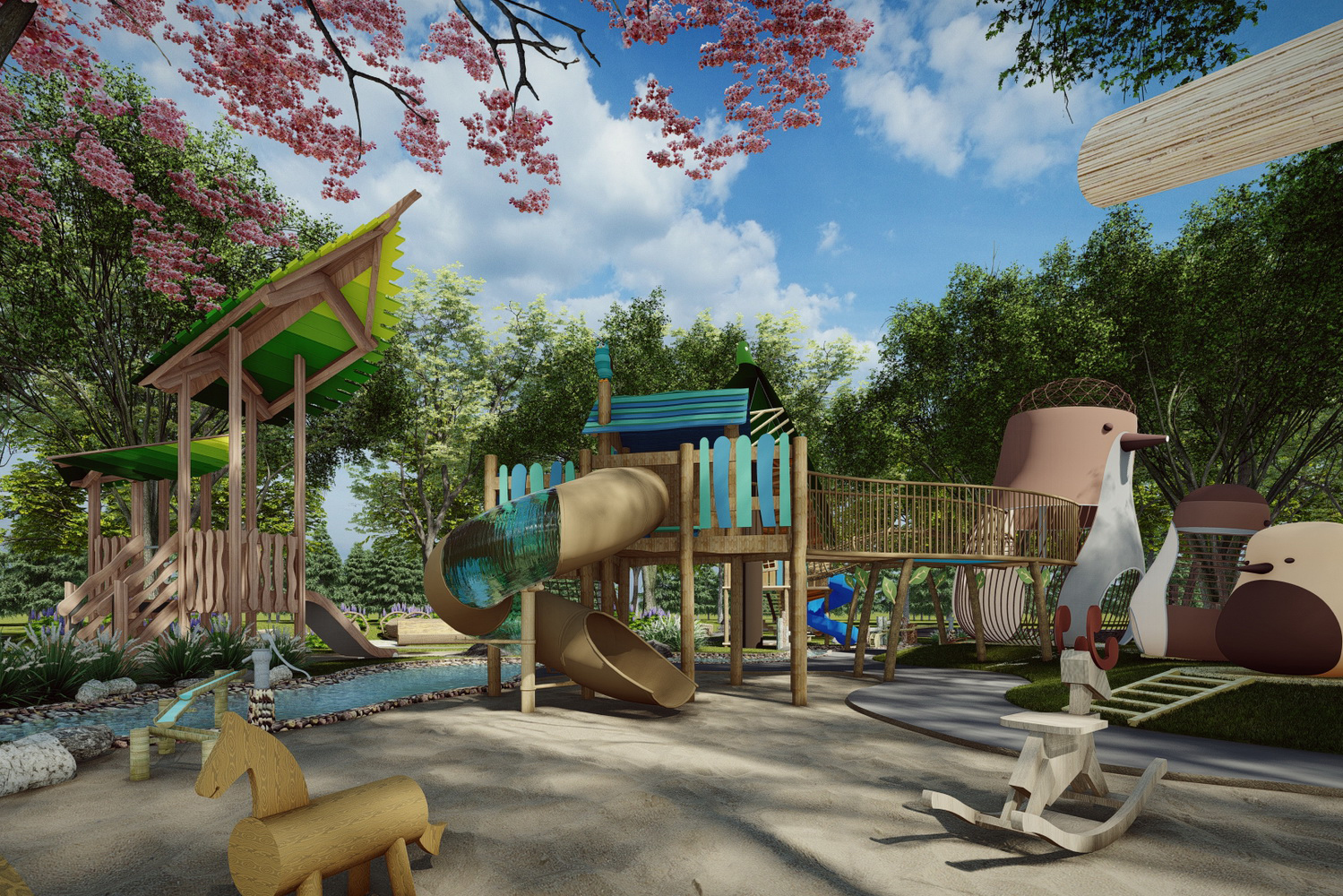 户外儿童拓展乐园-14