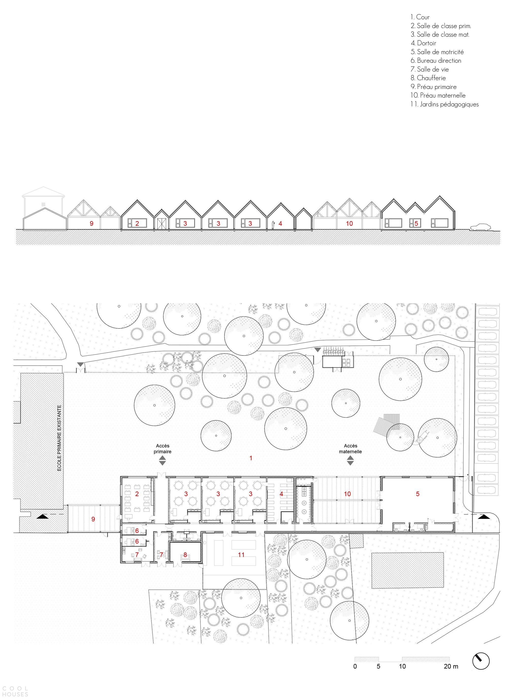 生态幼儿园“蜂巢”（Эко  детсад «Улей»）丨法国丨建筑公司TRACKS-45