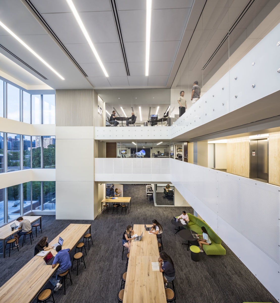 乔治亚理工学院图书馆改造丨美国亚特兰大丨BNIM-19