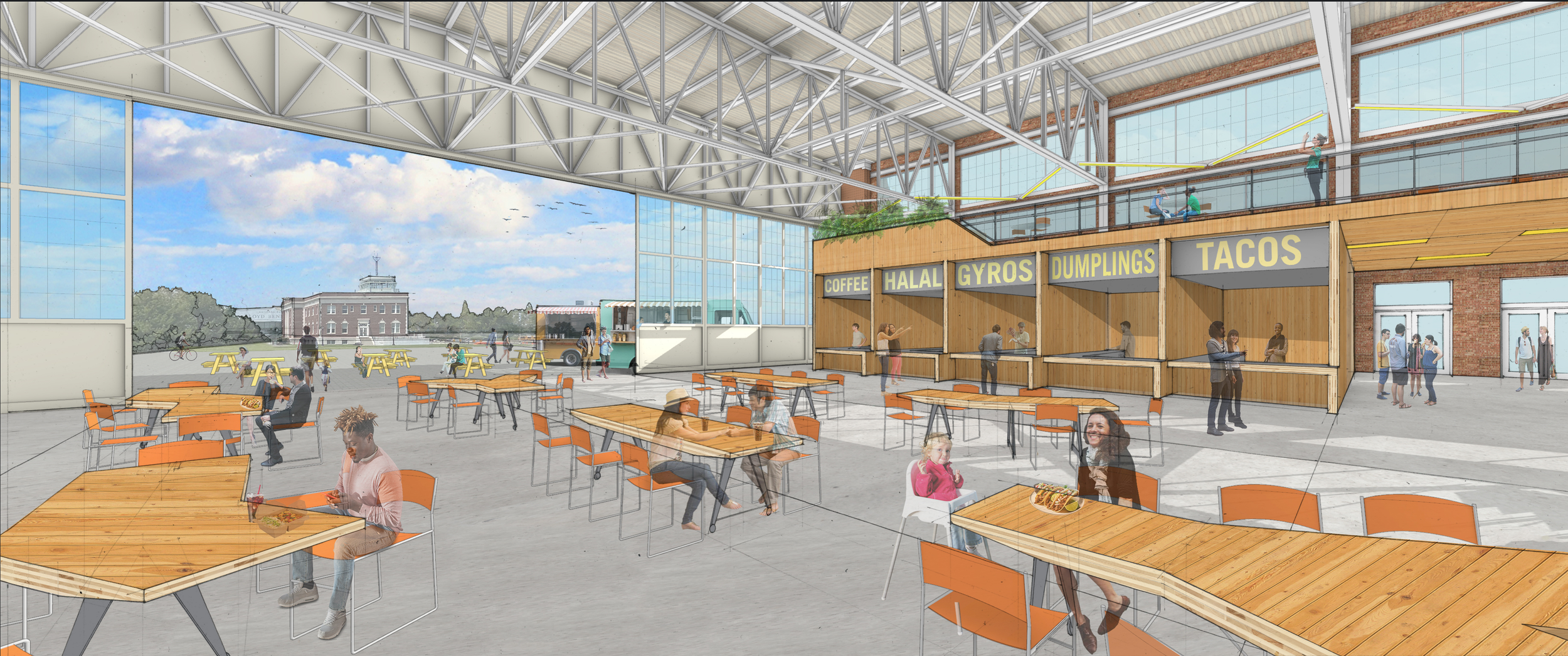 Floyd Bennett Field的3号和4号机库改造丨美国纽约丨LTL Architects-7