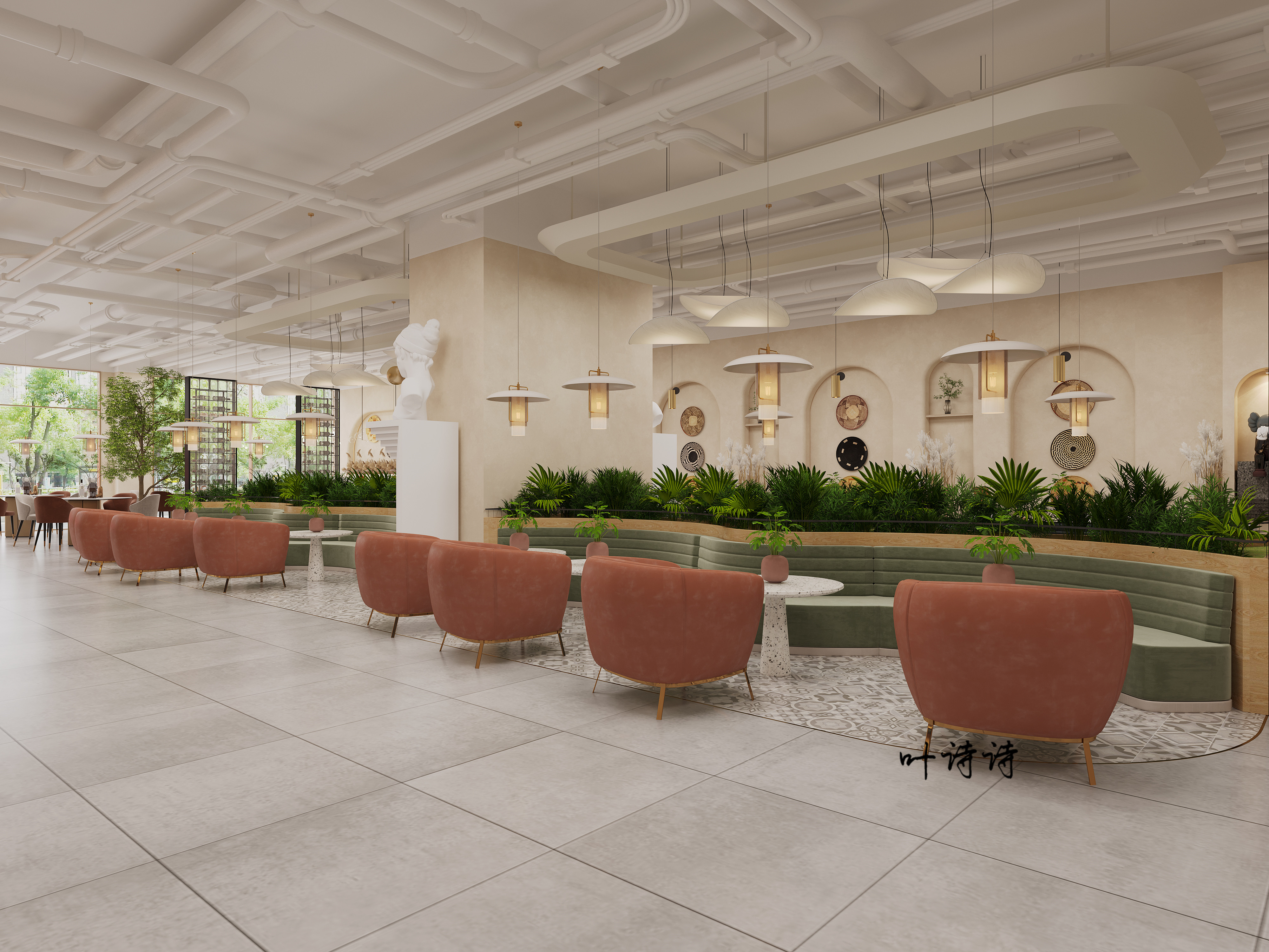 西餐厅设计|浪漫与美味的相融-4