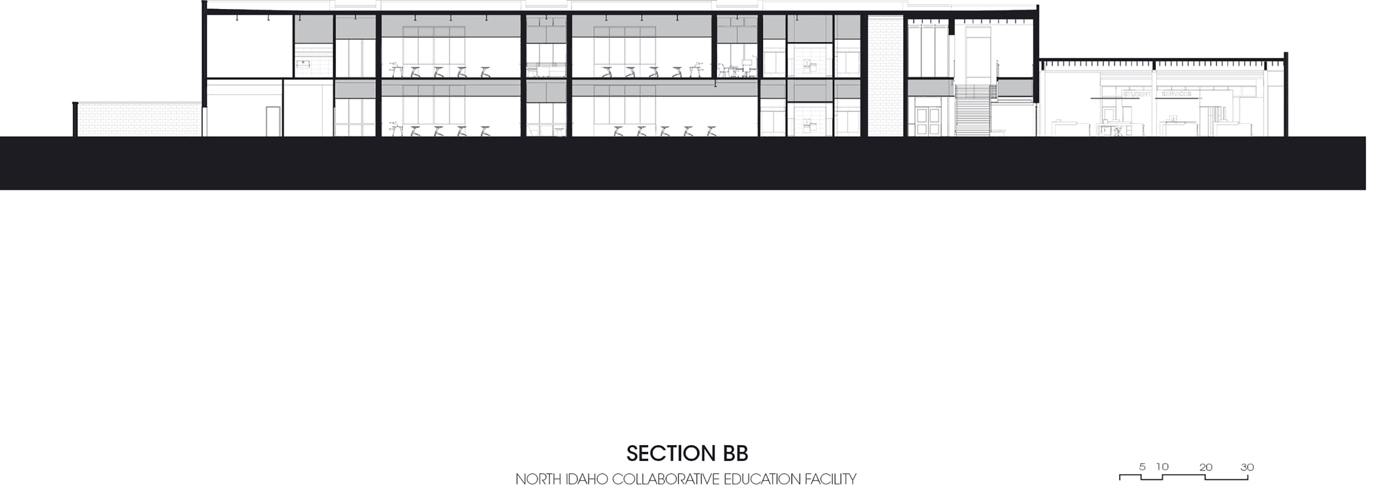 Bob & Leona DeArmond 学院和大学中心丨美国科达伦丨Integrus Architecture-45