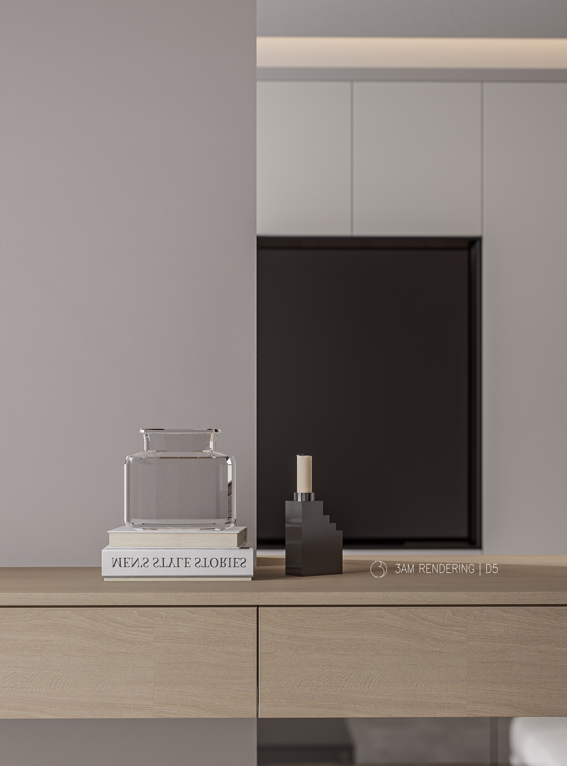 Morden Livingroom D5 Rendering-12