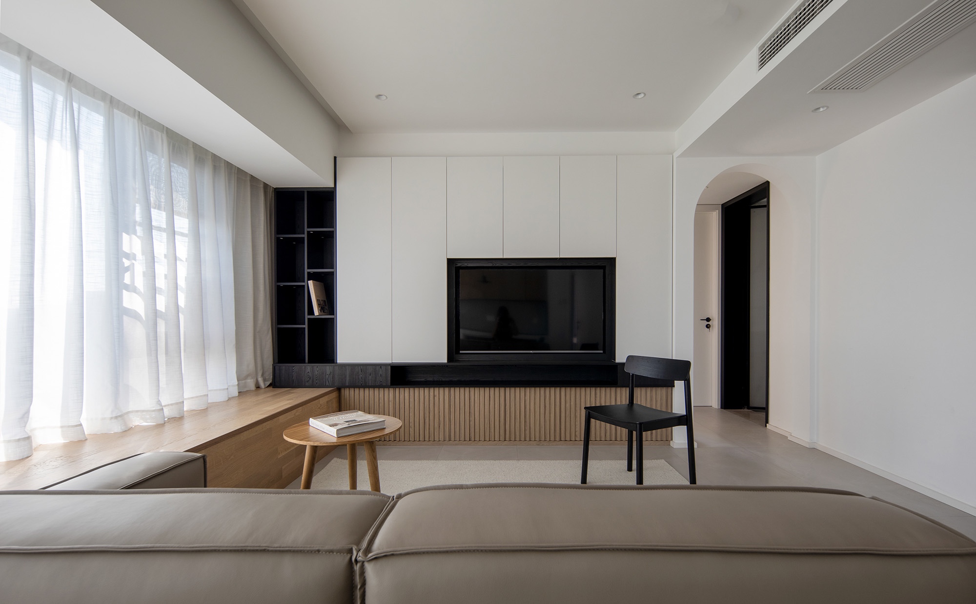 留白住宅丨中国杭州丨尔景空间设计-7