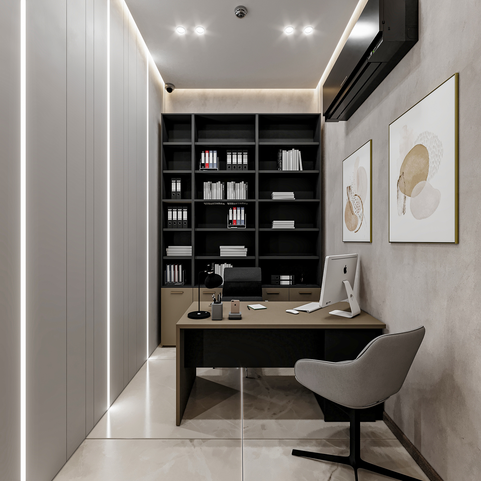 Paint 公司总部低预算设计丨沙特阿拉伯利雅得-57