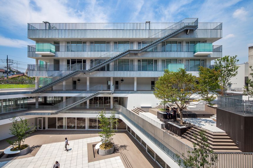 东京工芸大学中野キャンパス2号館丨日本东京丨坂倉建築研究所-28