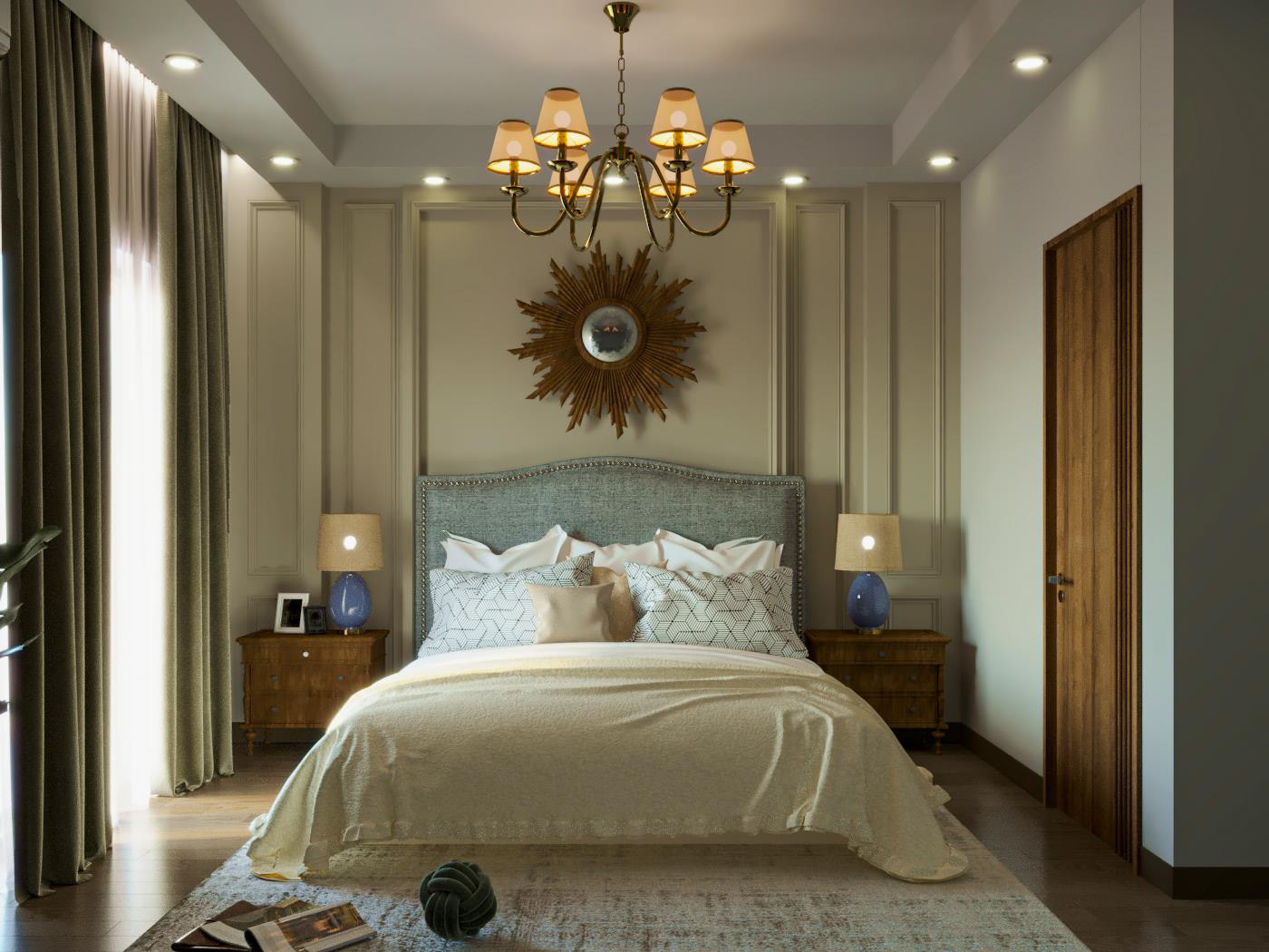 Modern American Suite: Warm Woods & Timeless Comfort-0