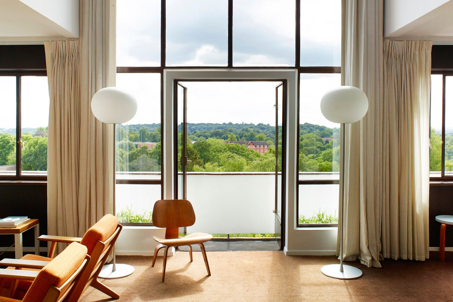 伦敦“海盖特高地 II”现代主义公寓翻新-15