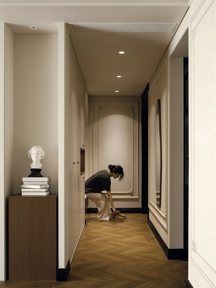 西安龙湖景粼天旭 166㎡丨中国西安丨几何空间设计-1