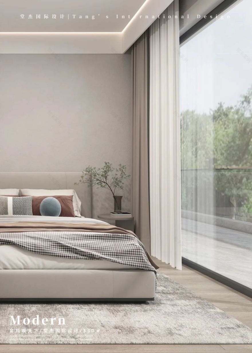 金科观天下 330㎡原木灰空间丨中国南京丨堂杰国际设计-38