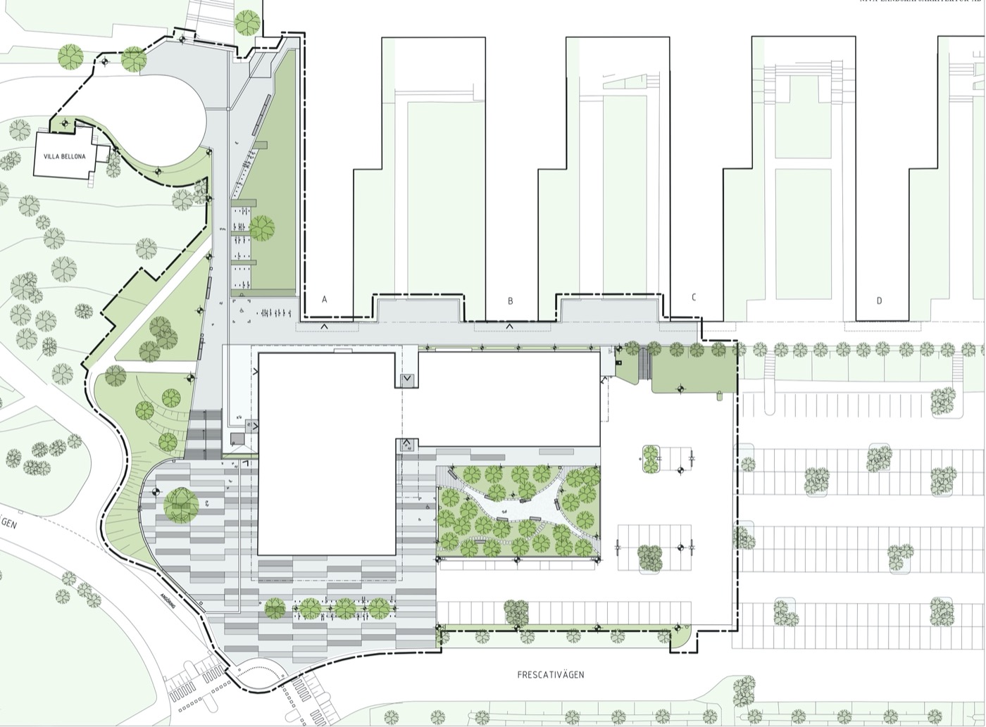 斯德哥尔摩大学校园新地标·生态和谐的学生之家-10
