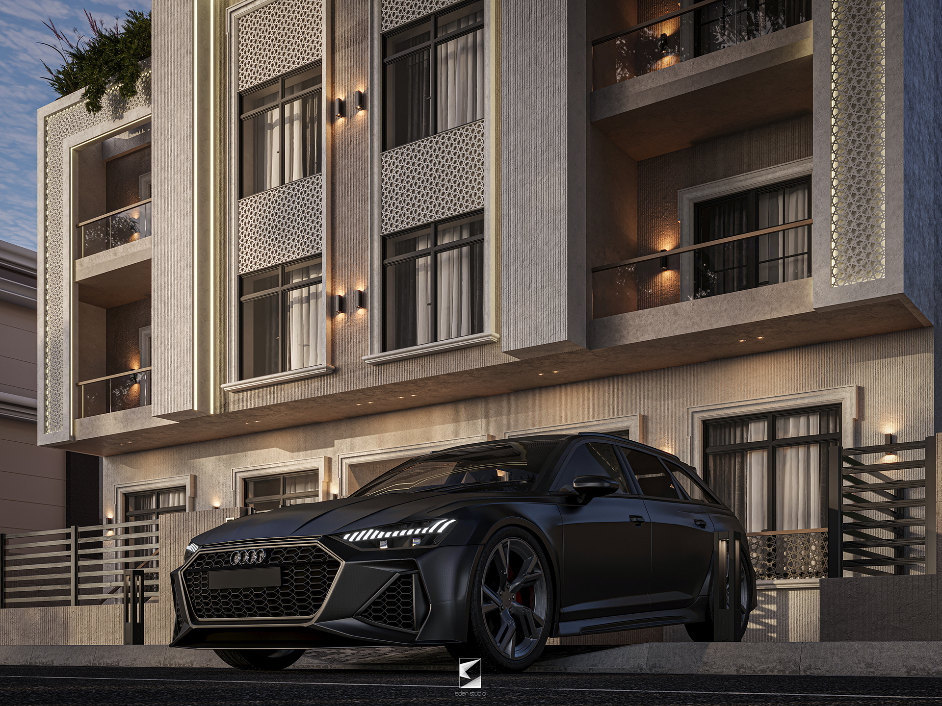 公寓楼·谢赫扎耶德丨埃及丨Ahmad AbouZaid,EDEN Studio-12