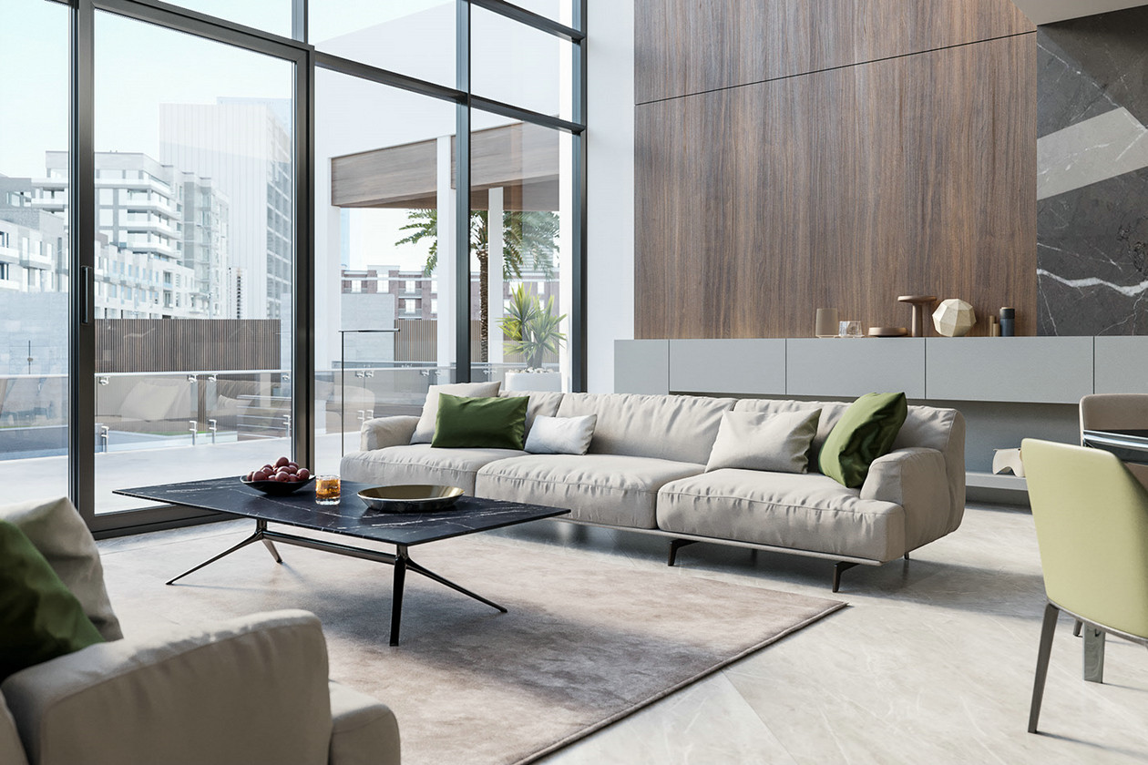 320㎡简约风空间设计-1