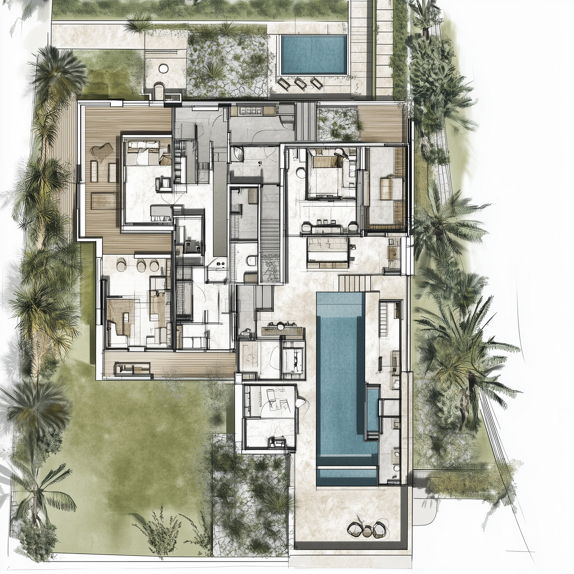 私人别墅群丨United Arab EmiratesDubai丨Snezhana Klimova-9