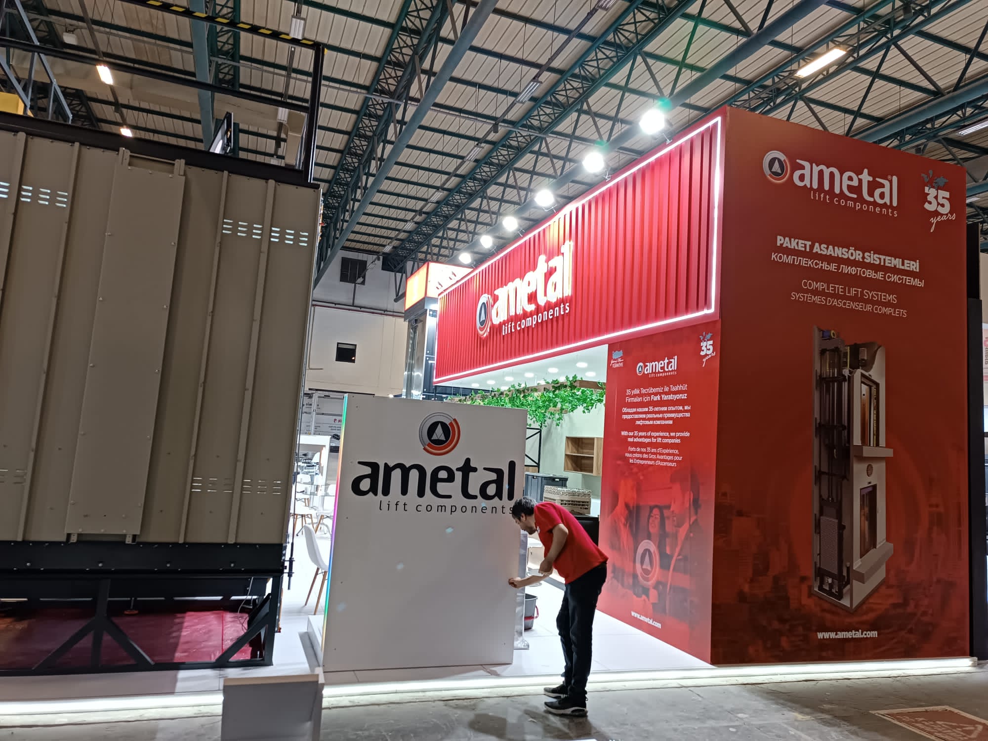 A metal Asansör Fuarı 2023-6