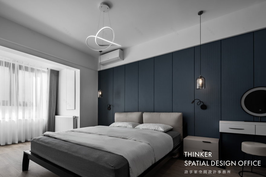 慕白|115㎡的一居室,两人一猫的小美好-73