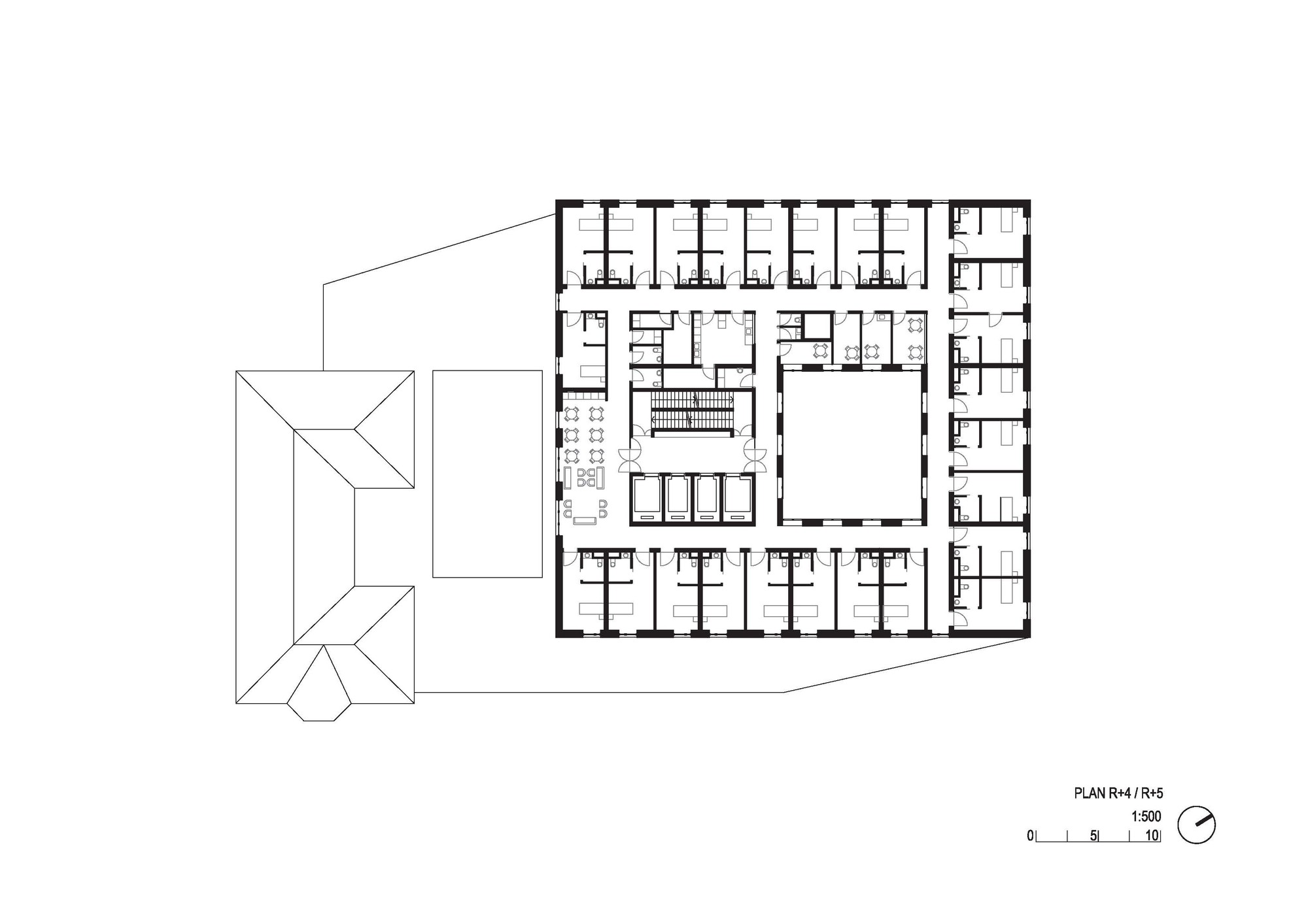 巴黎老年住宅社区中心 · 和谐融入城市环境-32