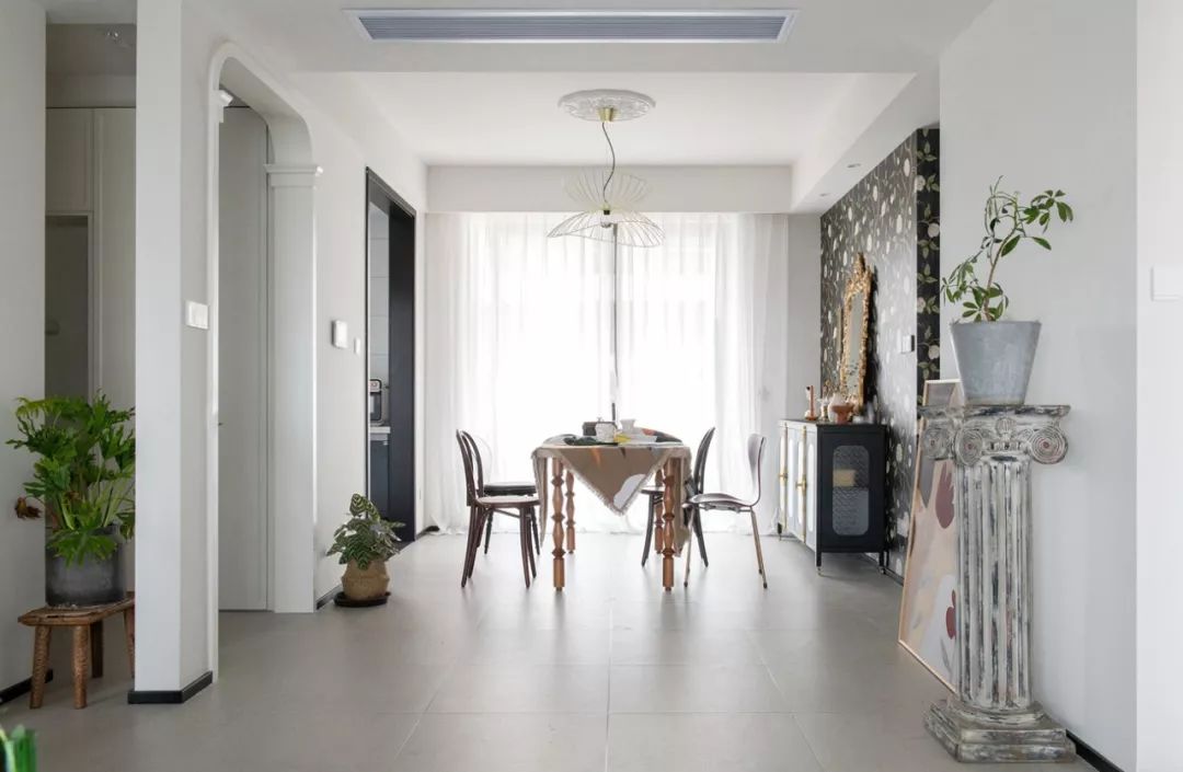 115㎡多彩混搭住宅，打造轻奢复古艺术空间-43