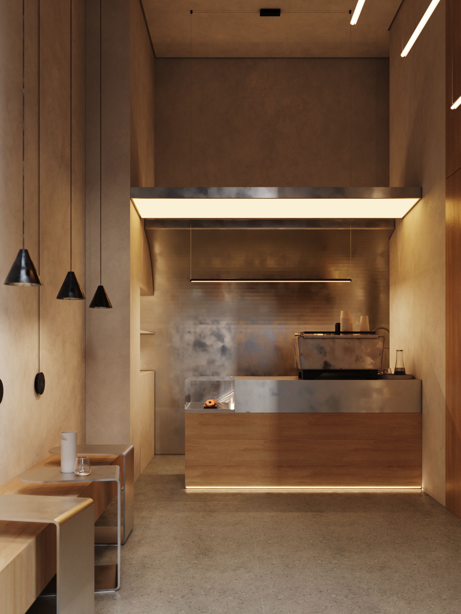 小型餐饮丨俄罗斯莫斯科丨Ermi Concept-18